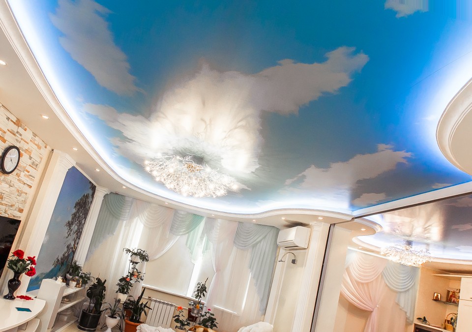 Заказать потолок с фотопечатью в г. Мамадыш